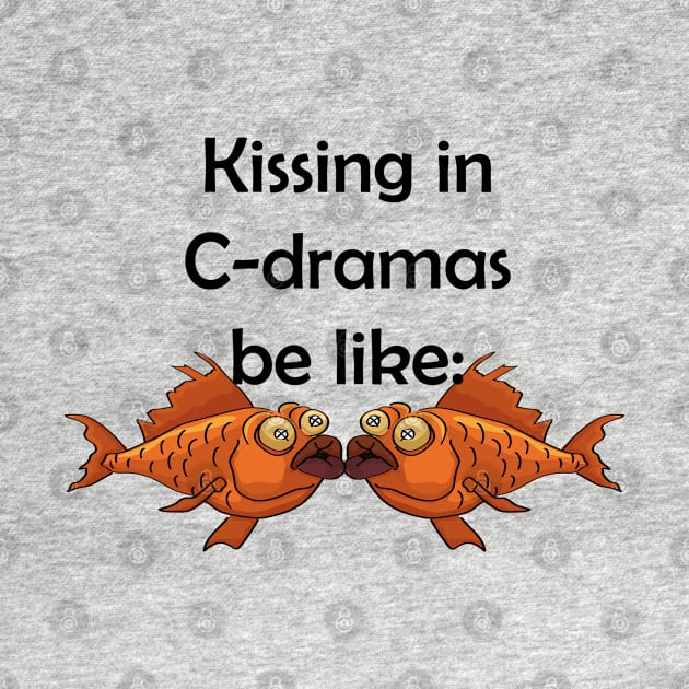 Kissing in C Dramas be like by vixfx